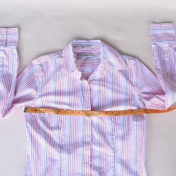 Tommy Hilfiger Striped Long Sleeve Shirt - Picture 8 of 9